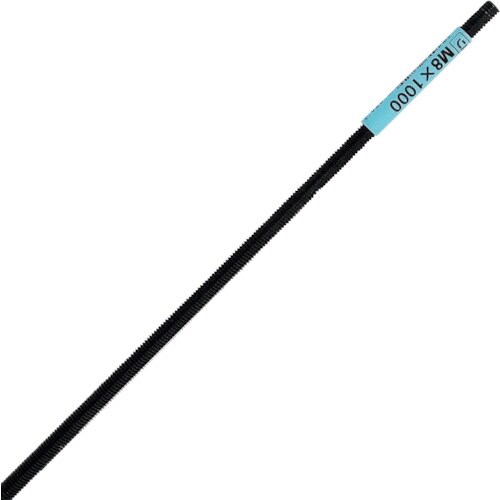 OHSATO 亜鉛黒 全ねじ M8×1000