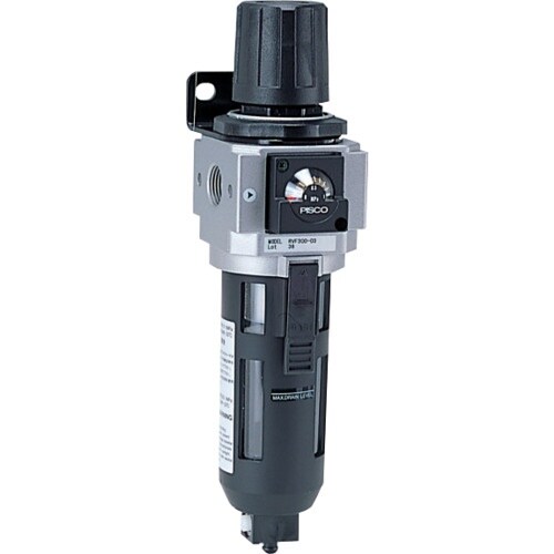 PISCO フィルタレギュレータ マニュアル式ドレ