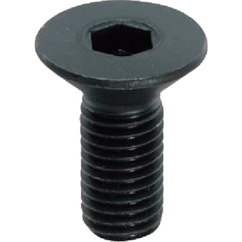 YAHATA 六角穴付皿ボルト全ねじ 黒色酸化被膜