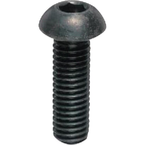 YAHATA 六角穴付ボタンボルト 黒色酸化被膜