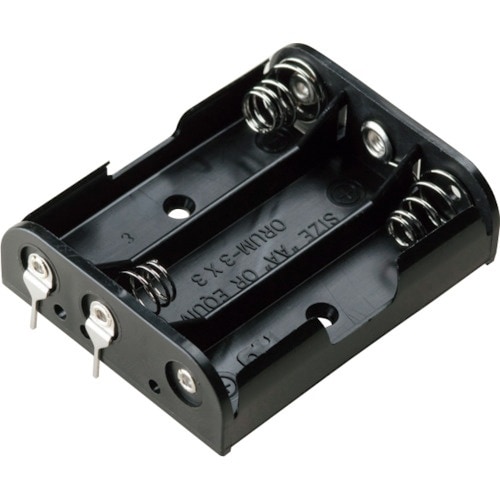 タカチ ピン付電池ホルダー