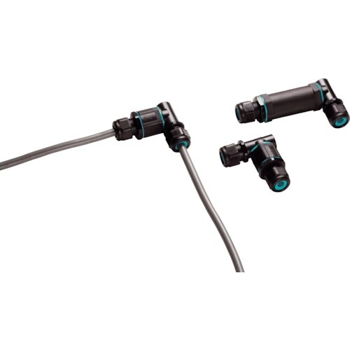 タカチ 直角L型防水中継コネクタ