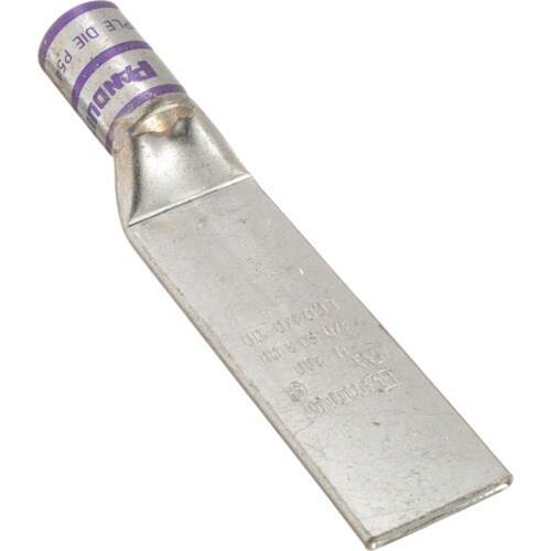 PANDUIT 銅製圧縮端子 穴なし ロング取付板