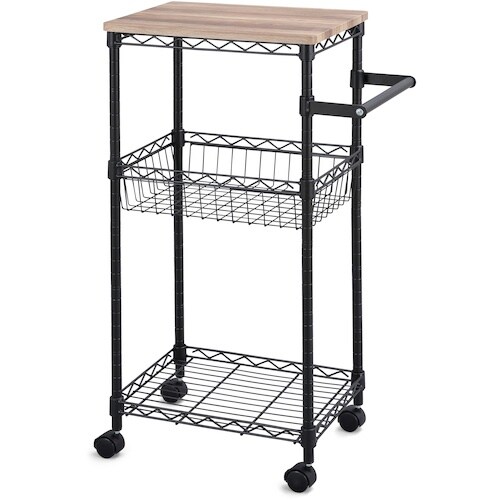 IRIS 518807 カラーメタルラック ワゴン