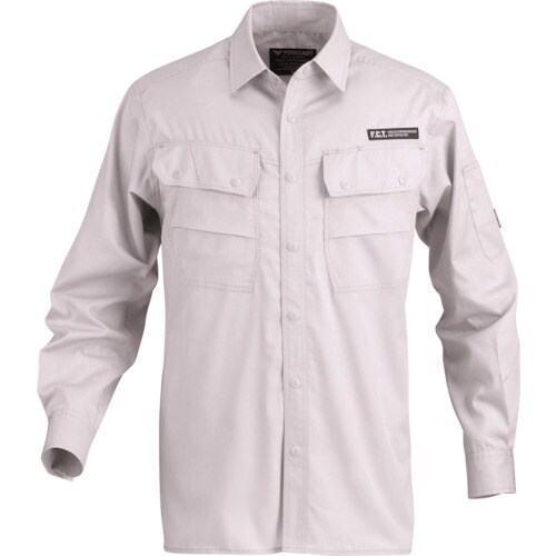 カジメイク 8552 サマーツイル長袖シャツ シル