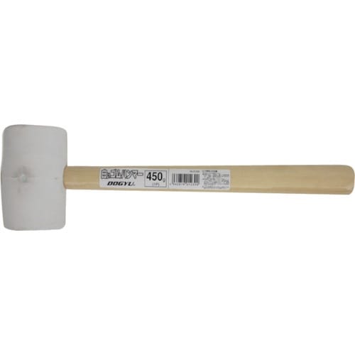 DOGYU 白いゴムハンマー 450g(1P)