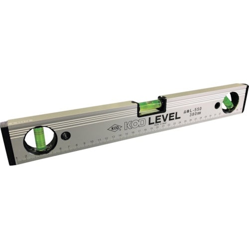 KOD 水平器 箱型アルミレベルV溝付 750mm