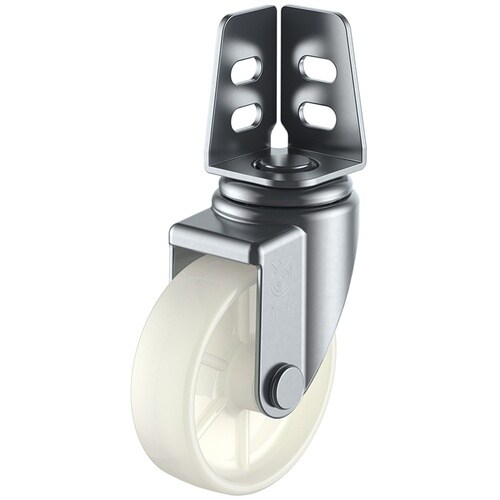 ユーエイ アングル 自在 キャスター ナイロン 車