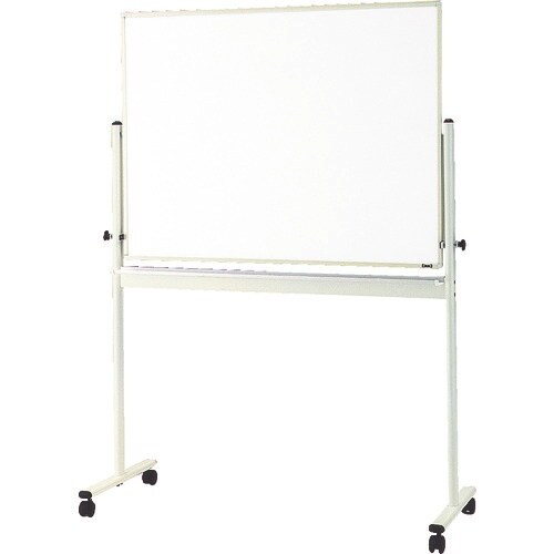 TRUSCO 白暗線付 片面移動ボード 白枠 90