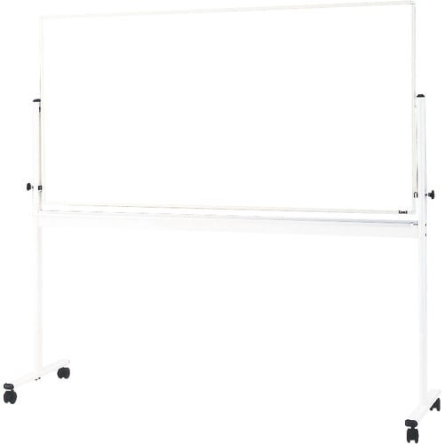 TRUSCO 回転ボード 両面仕様 白X白暗線 9