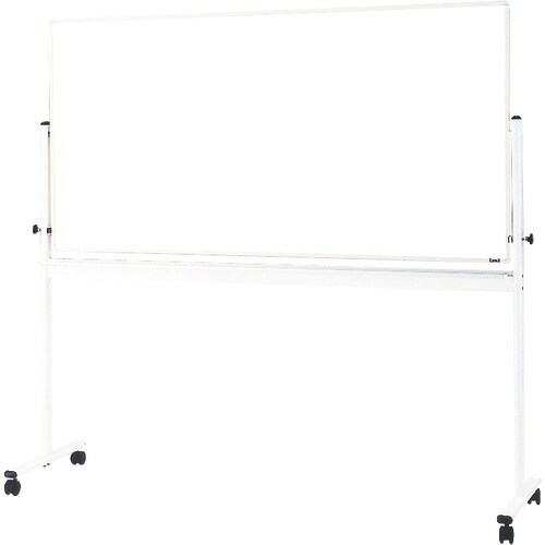 TRUSCO 回転ボード 両面仕様 白X白暗線 9