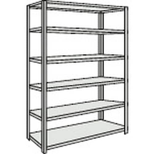 TRUSCO 軽量150型中棚ボルトレス棚 W15