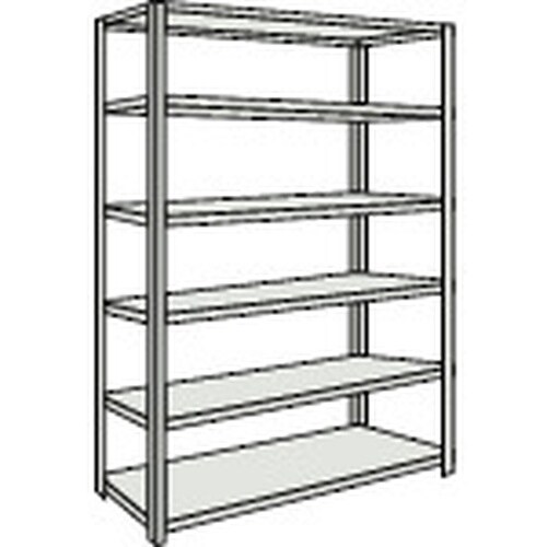 TRUSCO 軽量150型中棚ボルトレス棚 W18