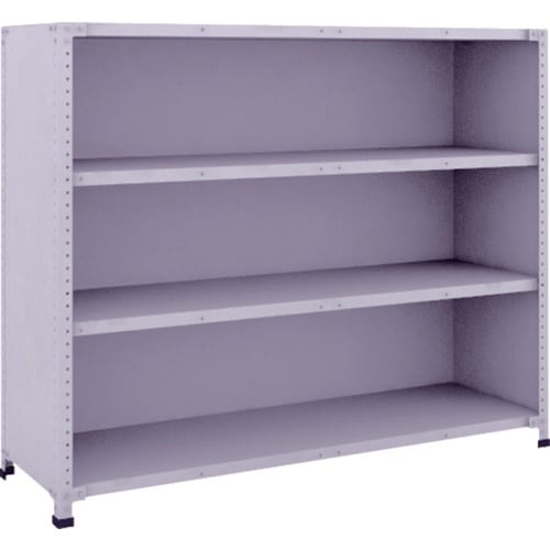 TRUSCO 軽量150型背側板付棚 1500X4