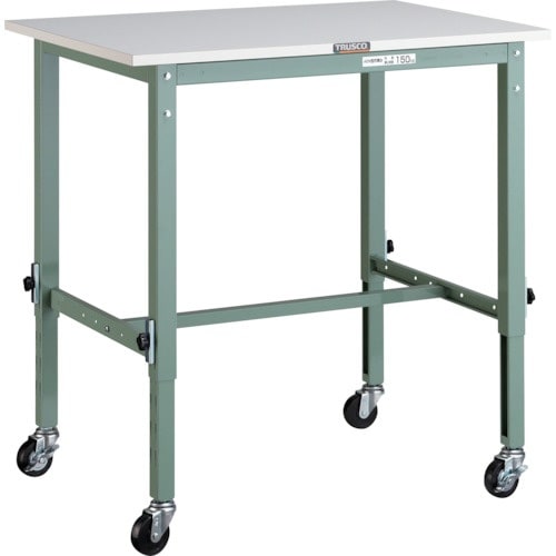 TRUSCO 軽荷重作業台高さ調節式(80kg)A