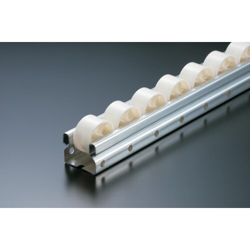 TRUSCO 流動棚用ホイールコンベヤ 樹脂製Φ3
