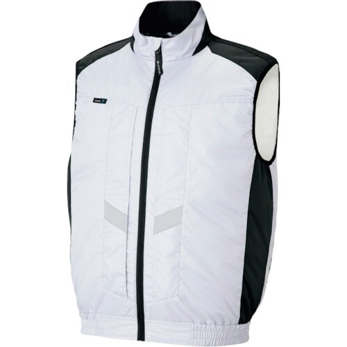 アイトス 遮熱シェード付空調服長袖ベスト (空調服