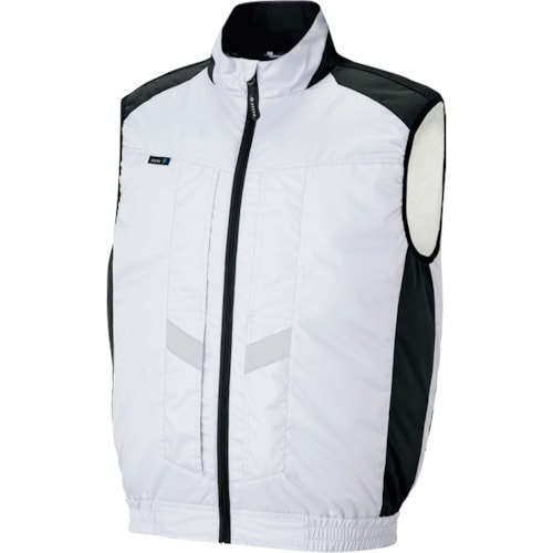 アイトス 遮熱シェード付空調服長袖ベスト (空調服