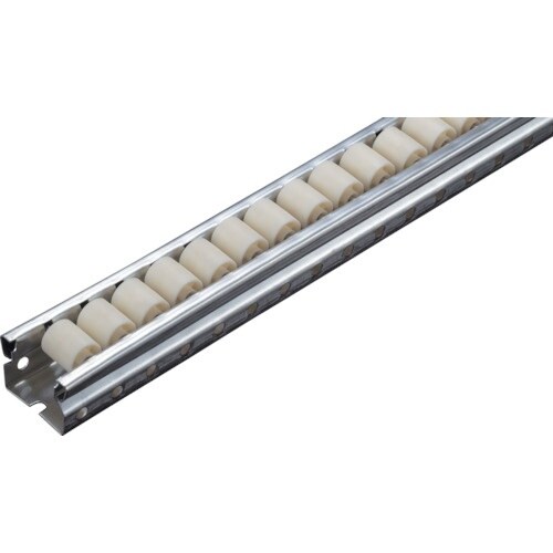 TRUSCO 流動棚用ホイールコンベヤ 樹脂製Φ1