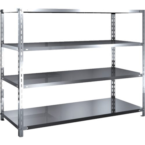 TRUSCO ステンレス棚 SUS304製軽量棚