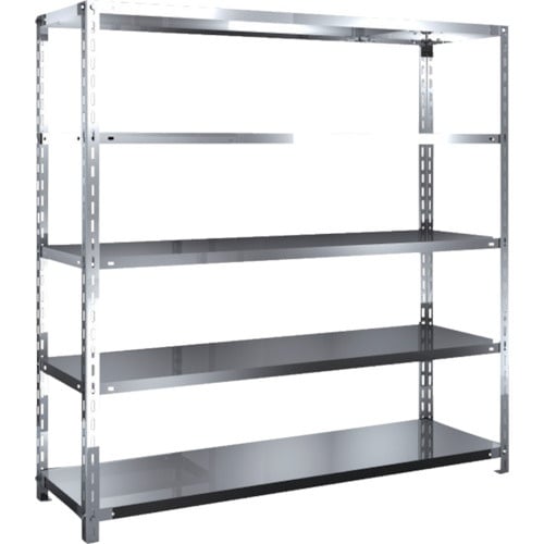 TRUSCO ステンレス棚 SUS430製軽量棚