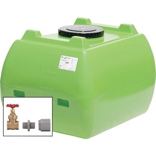 SUIKO ホームローリータンク500 緑 ドレン