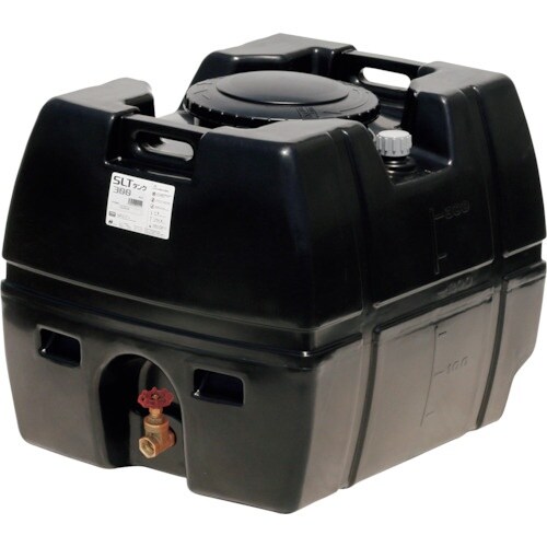 SUIKO スーパーローリータンク 300L 黒