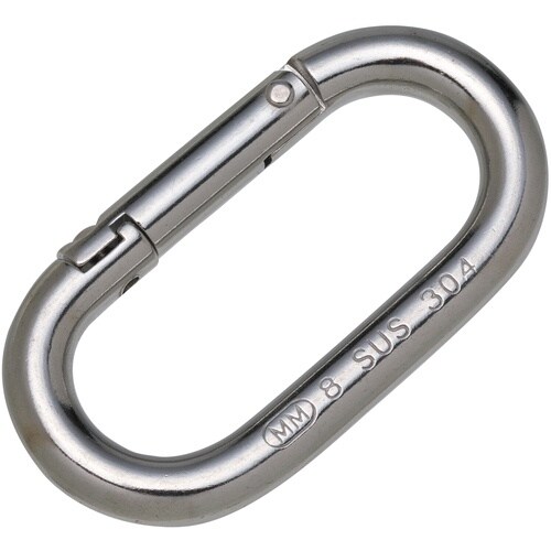 水本 オーバルキャッチ 線径8mm 長さ54mm