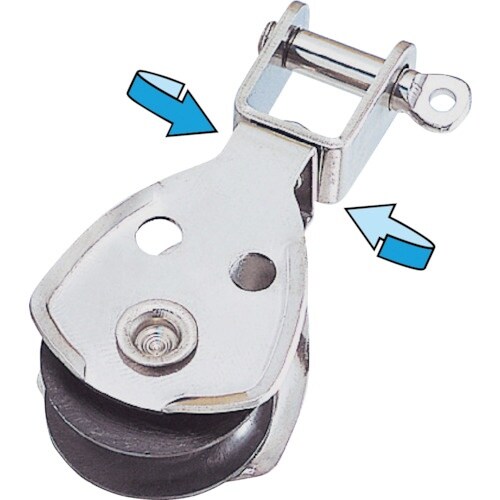 水本 プーリーブロックスイベル 車径25mm