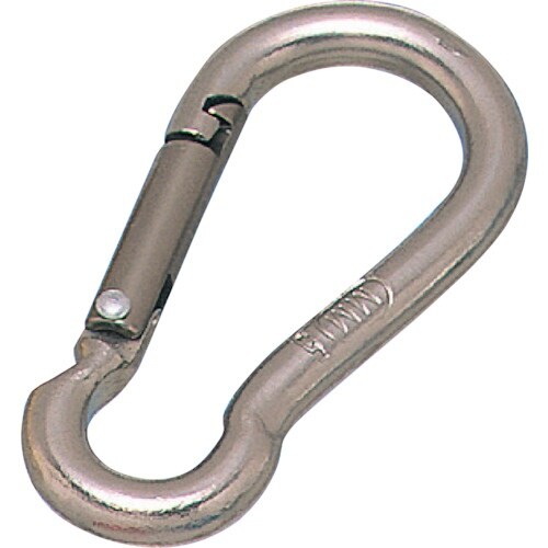 水本 アルミスナップフック(ブラウン) 線径5mm