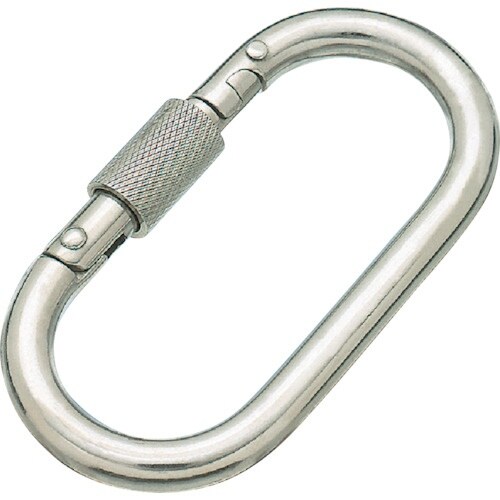 水本 ステンレス カラビナ SUS316 環付