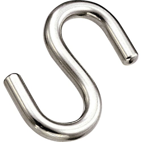 水本 ロープ用Sカン(ストレート) 線径8mm全長