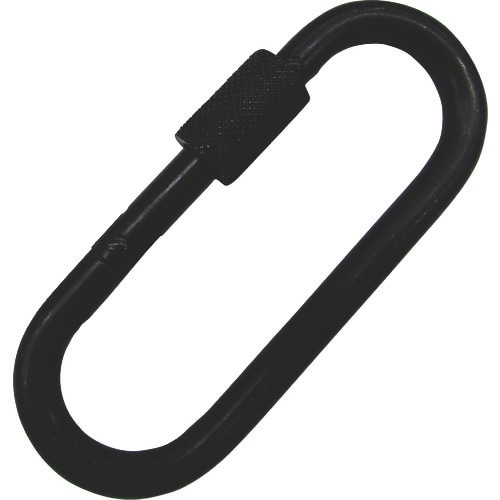 水本 ステンレス プチカラビナ(環付) 黒色塗装