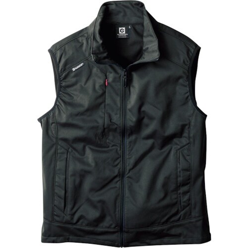 コーコス 防風ストレッチベスト スミクロ 3L