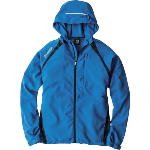 コーコス ストレッチシェルパーカー ブルー M