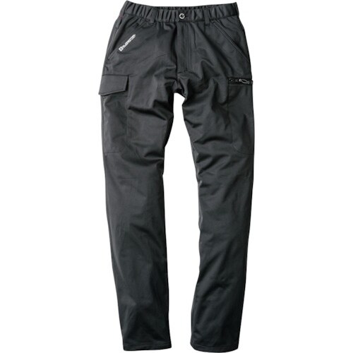 コーコス 防風ストレッチカーゴパンツ スミクロ L