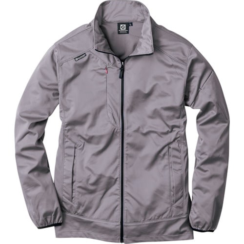 コーコス 防寒ストレッチジャケット グレー 5L