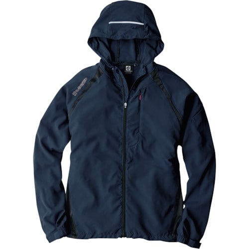 コーコス ストレッチシェルパーカー ネイビー L