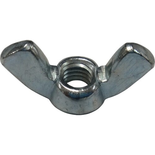 コノエ 蝶ナット2種 鉄 ユニクロ W1/4 50