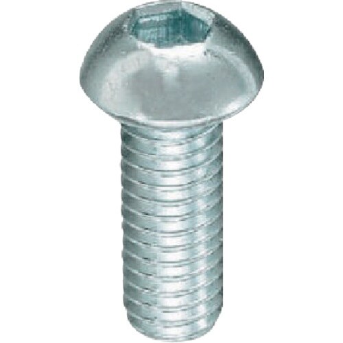 YAHATA 六角穴付ボタンボルト ユニクロ M5