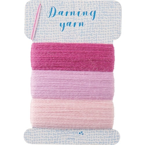 CLOVER ダーニング糸 ローズ