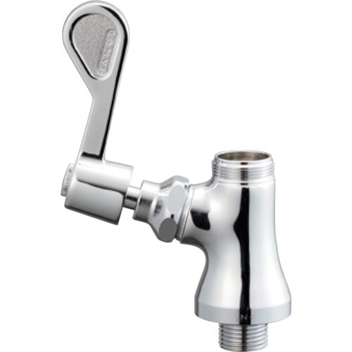 SANEI 厨房用立形自在水栓本体(左ハンドル)