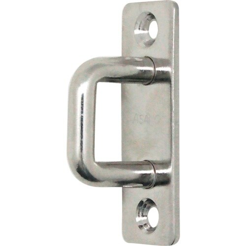 WAKI 角型パッドアイ5 BK−977 45x1