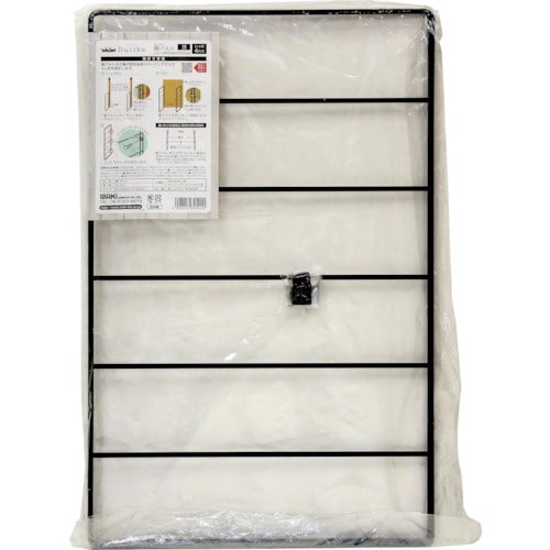 WAKI 棚パネル 黒 DL−641 606x37