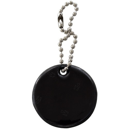 WAKI 黒い反射キーホルダー AHW317 プレ