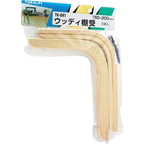 WAKI ウッディー棚受 TK−041 150X2