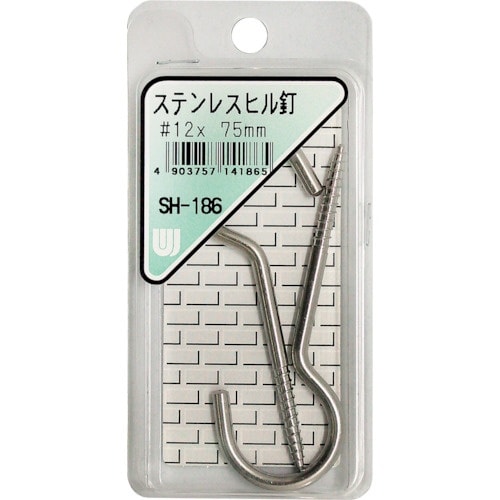 WAKI ステンレスヒル釘 SH−186 #12X