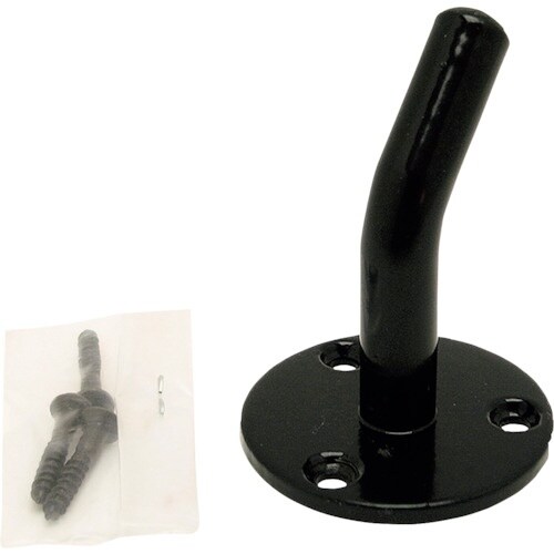 WAKI バラカラー丸型フック BK−367 クロ