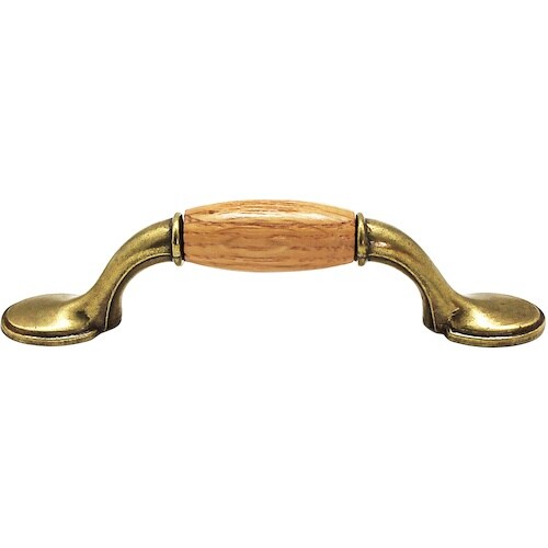 WAKI 木製取手 AB TW−349 76MM