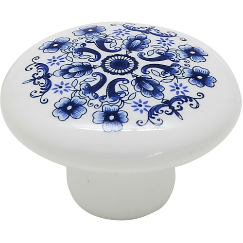 WAKI セラミックつまみ TW−152 シロハナ